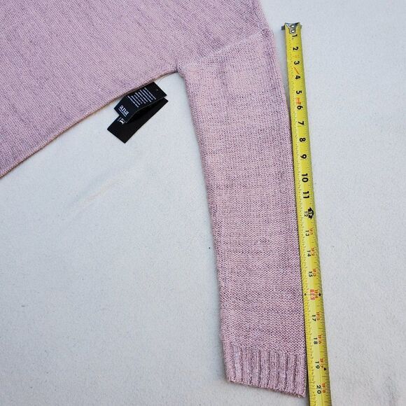 A.N.A long sleeve pink sweater with clear sequin - Picture 6 of 11